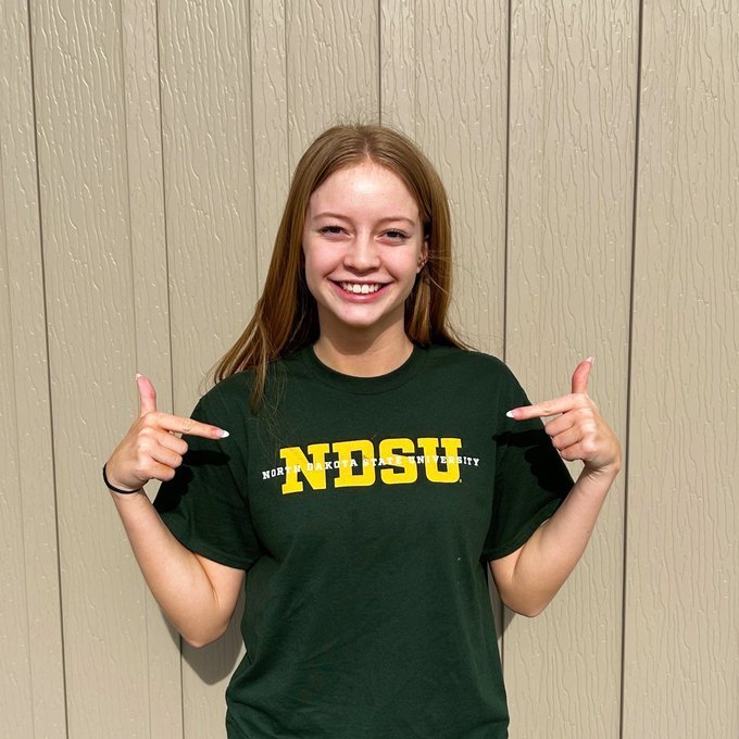Avery Bartels to NDSU Kindred Public School District 2